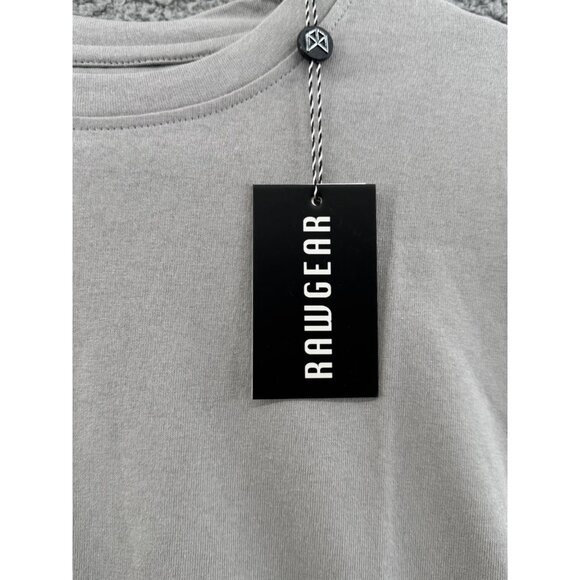 Rawgear Mens Gray Graphic T-Shirt Size L NWT - Picture 3 of 6